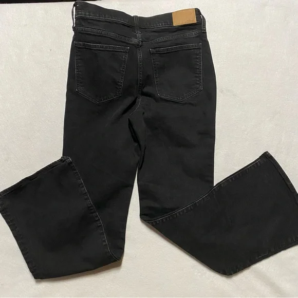 Madewell The Perfect Vintage Flare Jean Black 28 - Picture 5 of 8
